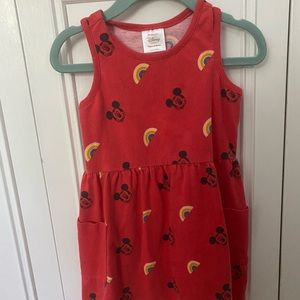 Hanna Andersson Mickey Mouse dress 3t